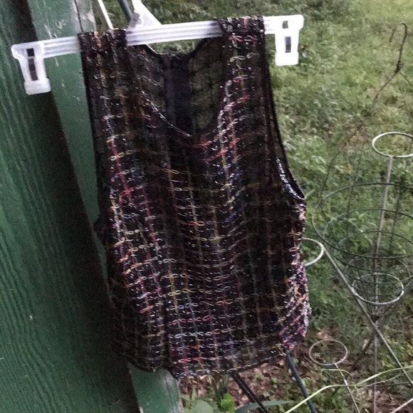 Looks handmade one piece top all beadwork - Picture 2 of 6